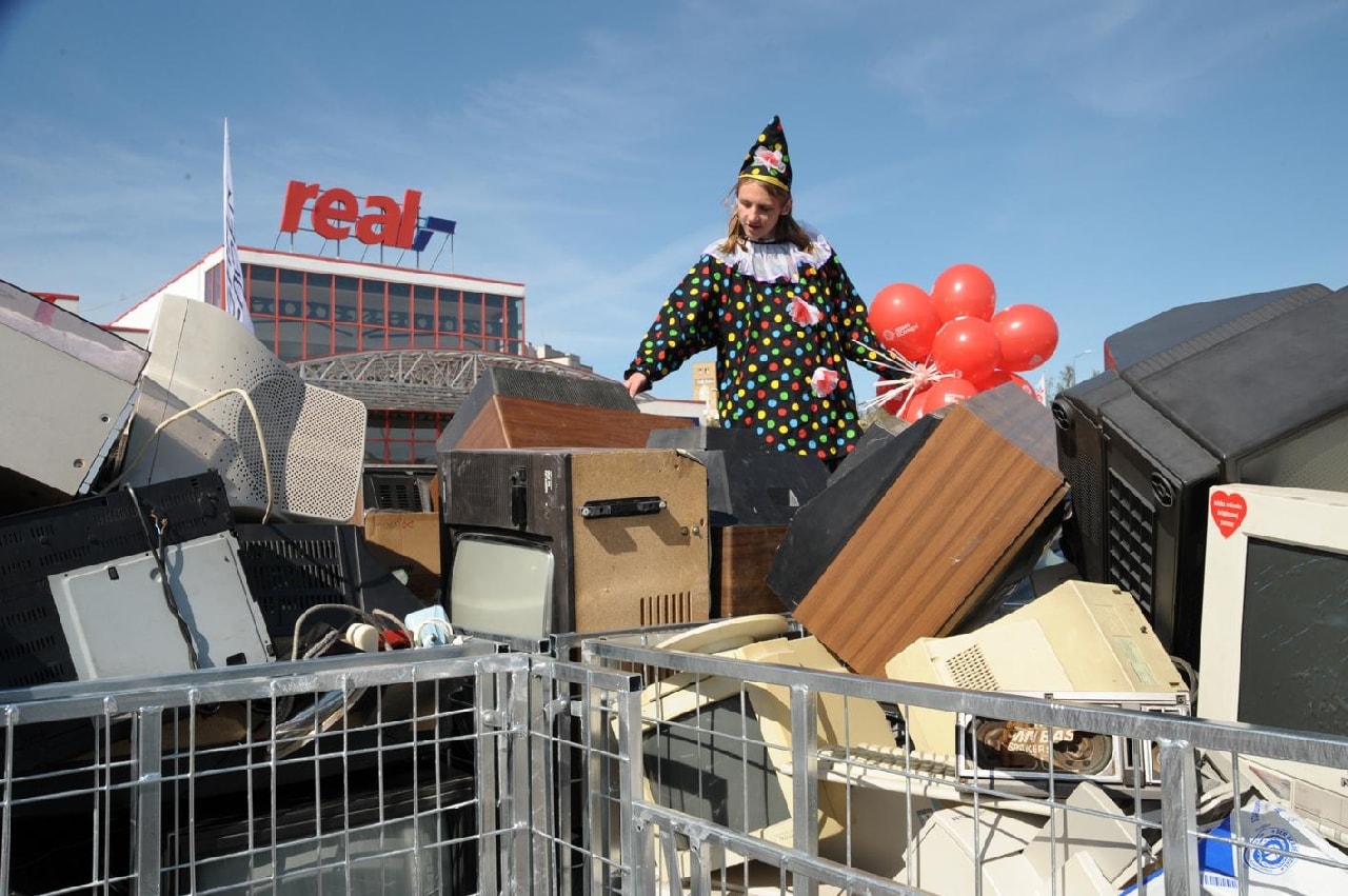 Lubin sprząta elektroodpady