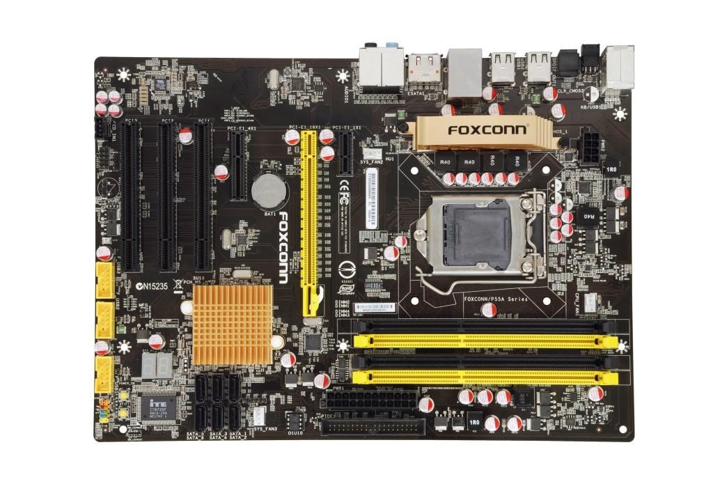 FOXCONN P55A-S: obsługa procesorów Core i5 oraz 16 GB pamięci operacyjnej