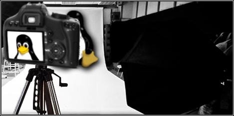 Przychodzi Tux do fotografa...