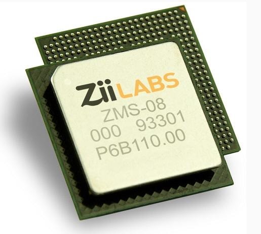 Media procesor skontruowany przez ZiiLABS