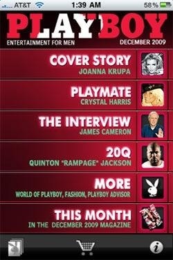 Playboy pojawia się na App Store