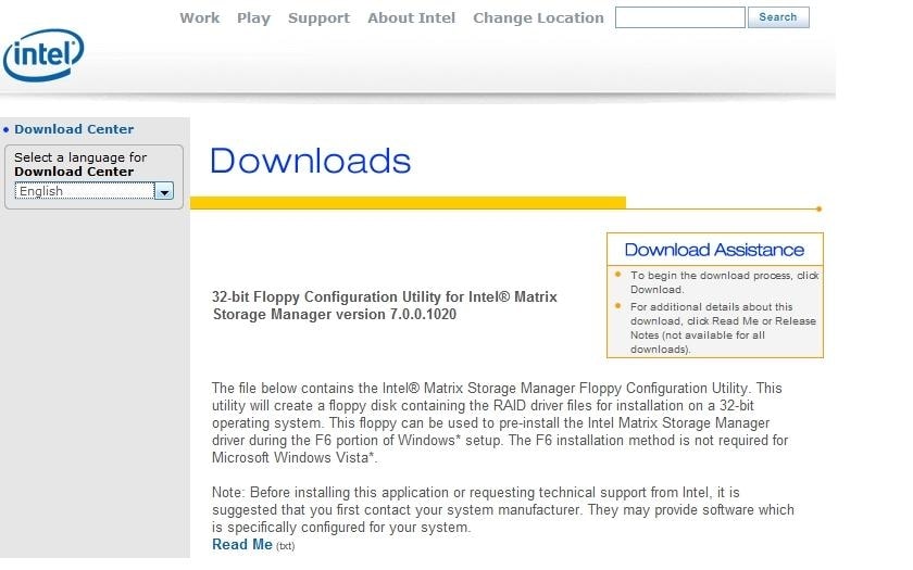 Intel Matrix Storage Manager pozwala wymienić ociężały, standardowy sterownik Windows 7 i wycisnąć z dysków twardych pełną moc.
