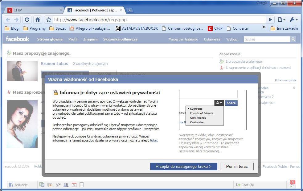 Sophos ostrzega przed nowymi ustawieniami prywatności Facebooka