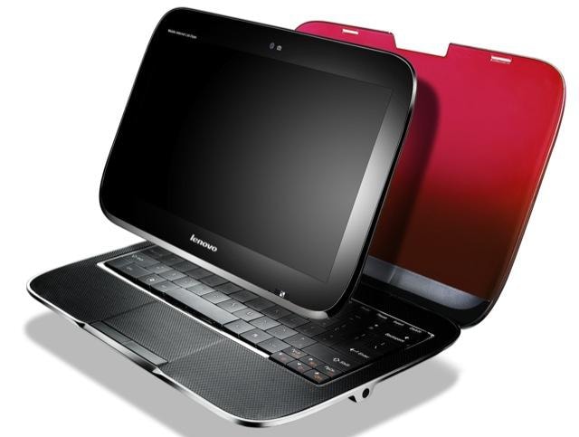 Cały zestaw IdeaPad U1 z zainstalowanym LePadem waży 1,8 kilograma