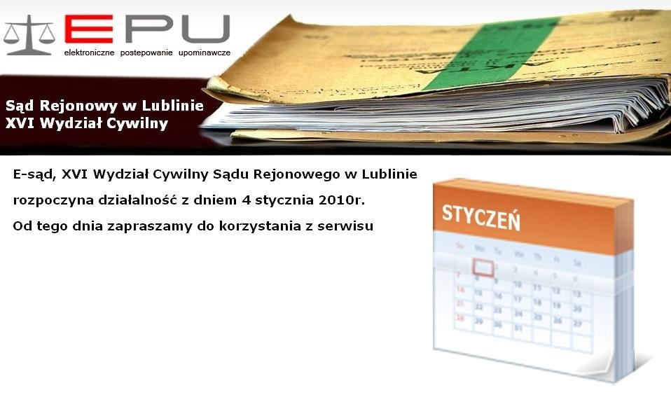 Pierwszy lubelski e-Sąd rusza już jutro