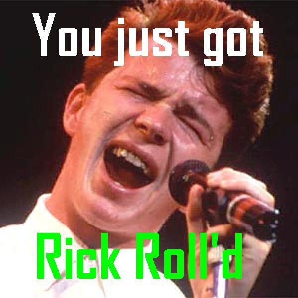 YouTube usuwa i przywraca “Rickroll video”