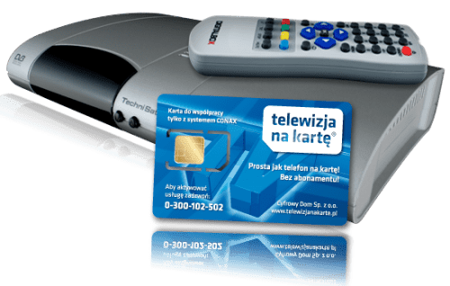 Zestaw startowy Telewizji na Karte
