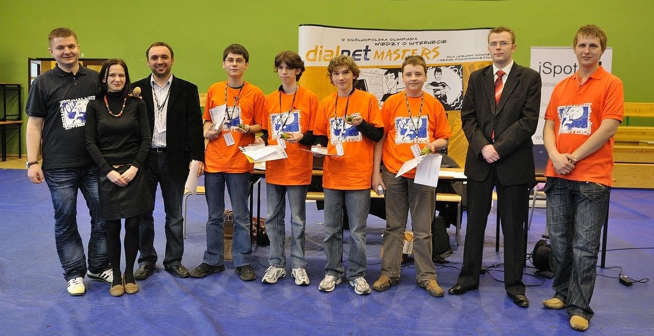 Wyniki drugiego półfinału IV edycji Ogólnopolskiej Olimpiady Wiedzy o Internecie DialNet Masters