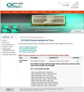Aktualny firmware SSD umożliwia Windows 7 utrzymanie szybkości dysku flash dzięki poleceniu trymowania.