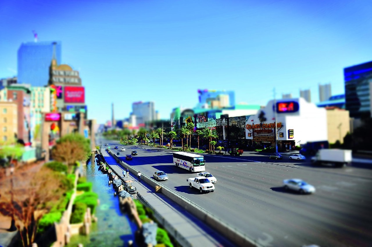 Fotografia po efekcie tilt-shift