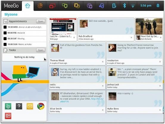 MeeGo w wersji dla netbooków
