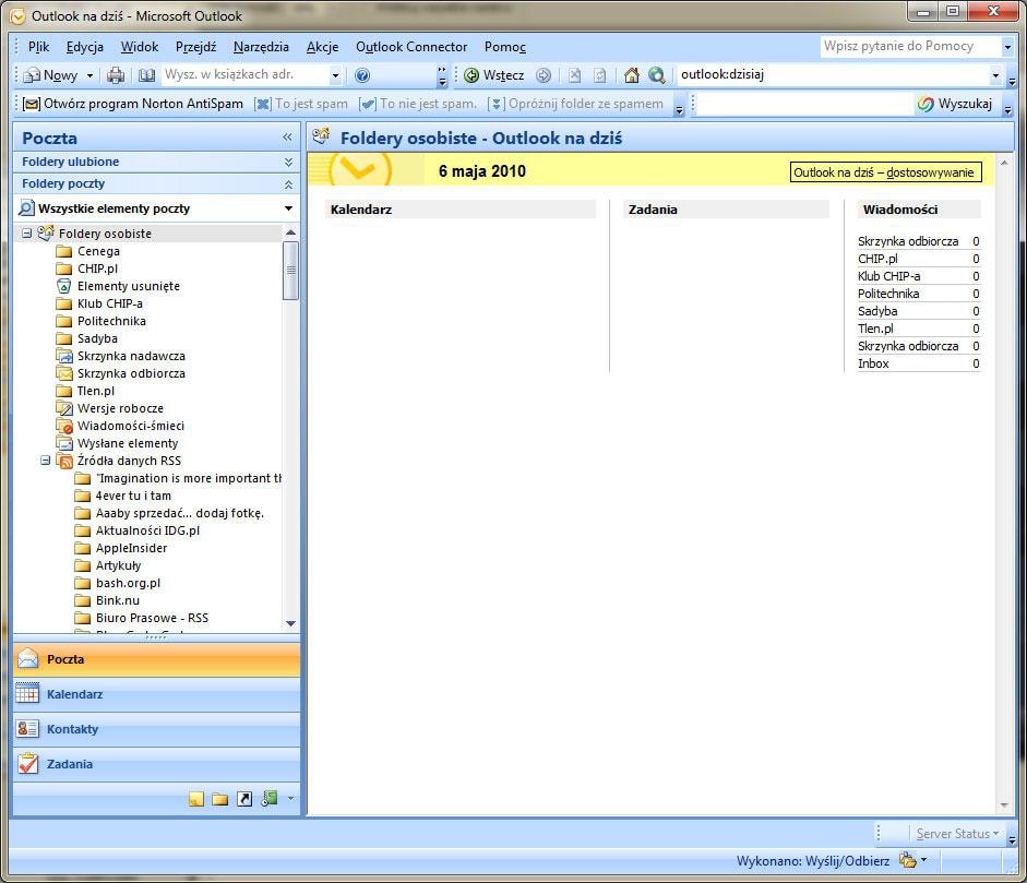 Każdego dnia do każdej skrzynki e-mail trafia średnio od 4 do 20 wiadomości, a 61 proc. internautów ma przecież trzy lub więcej kont pocztowych