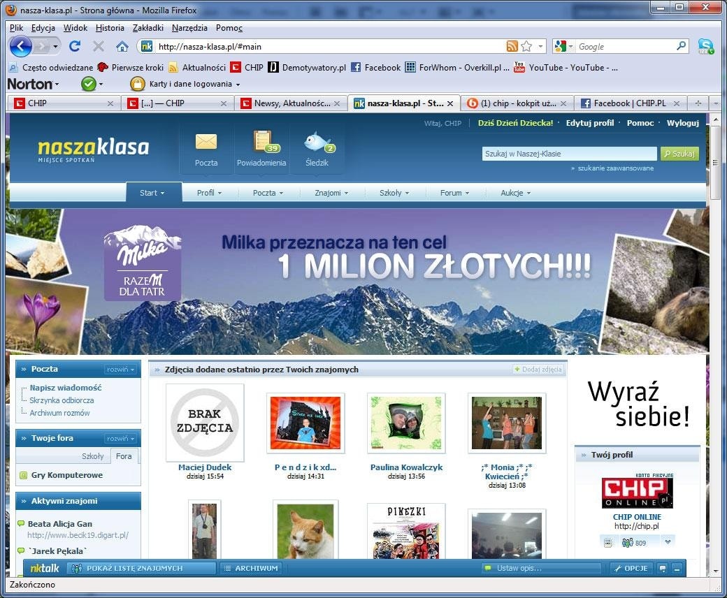 Piłkarskie Mistrzostwa Świata RPA 2010 na Naszej Klasie