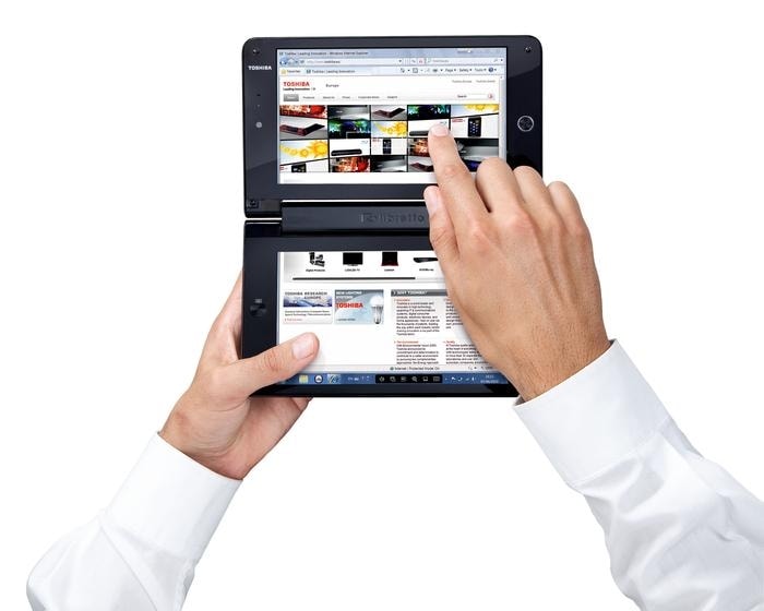 Toshiba Libretto W100 już na polskim rynku