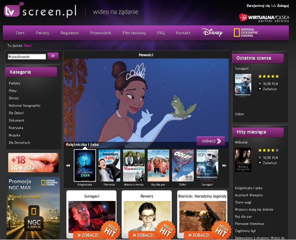 Wideo na żądanie w Wirtualnej Polsce