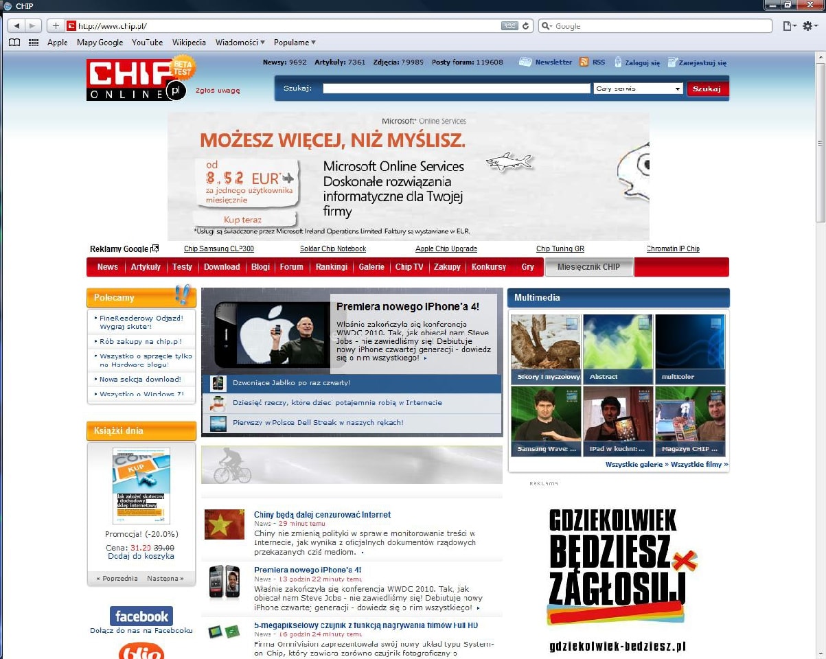Safari 5 wolniejsze od Internet Explorera 9?