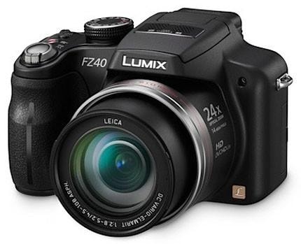 Aparat Lumix FZ40 z 24-krotnym zbliżeniem optycznym