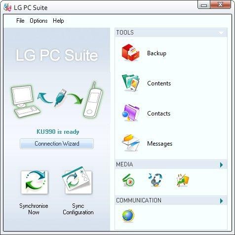 Najnowsza wersja oprogramowania mobilnego LG PC Suite IV