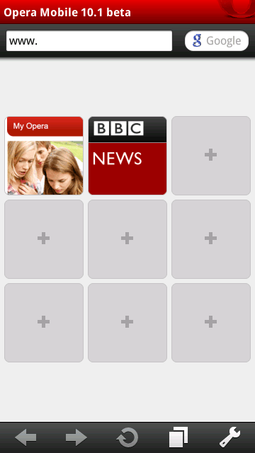 Opera wydaje pierwszą wersję beta Opery Mobile 10.1 dla telefonów z S60