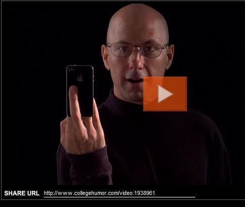 Jedyny słuszny sposób trzymania iPhone'a 4?