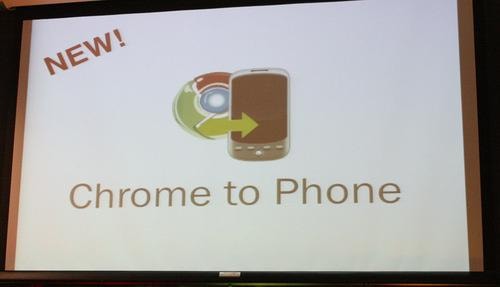 Z przeglądarki Chrome, do telefonu z Androidem