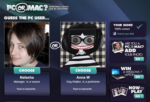 PC vs Mac – Nowa (flameware’owa) kampania Microsoftu