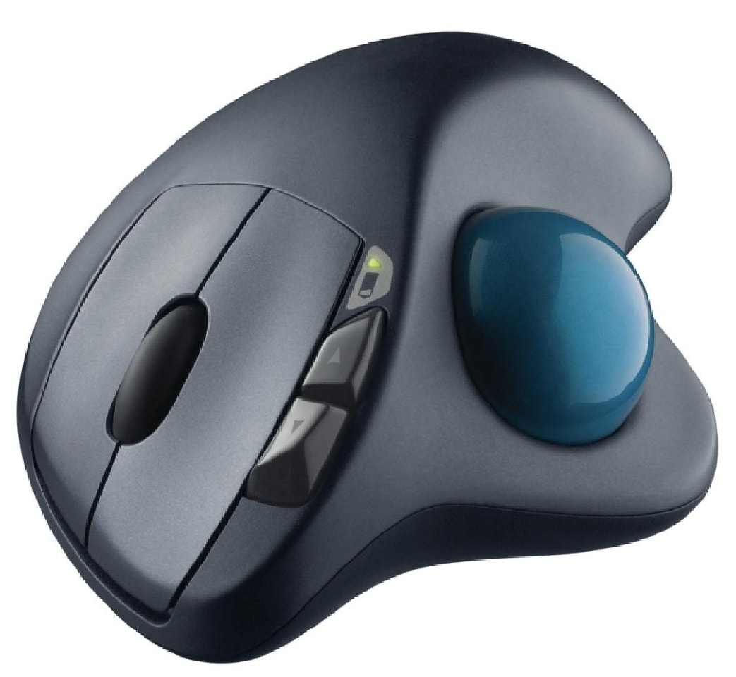 Logitech Wireless Trackball M570 waży 142 gramy