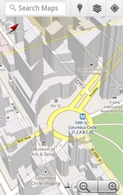 Mapy Google dla Androida z widokiem 3D i trybem offline