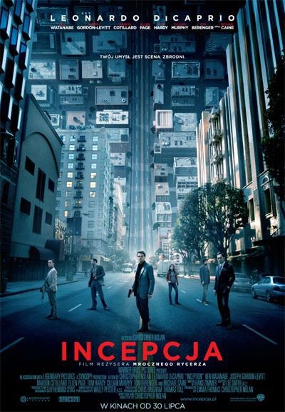 Incepcja najchętniej piraconą treścią roku 2010