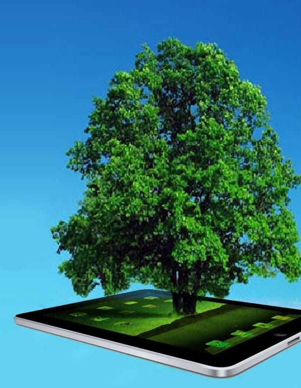 Tablety uratują drzewa?