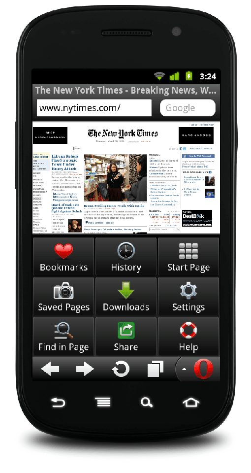 Opera Mini 6 i Mobile 11: szybciej, wygodniej i wydajniej!