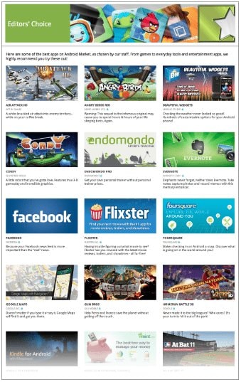 Dużo wygodniejszy Android Market