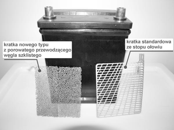 Nowy typ akumulatora ołowiowo-kwasowego (fot. Szymon Obrębowski, IChP)