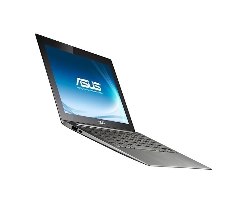 Asus UX21: Stalowe klawisze i szklany touchpad