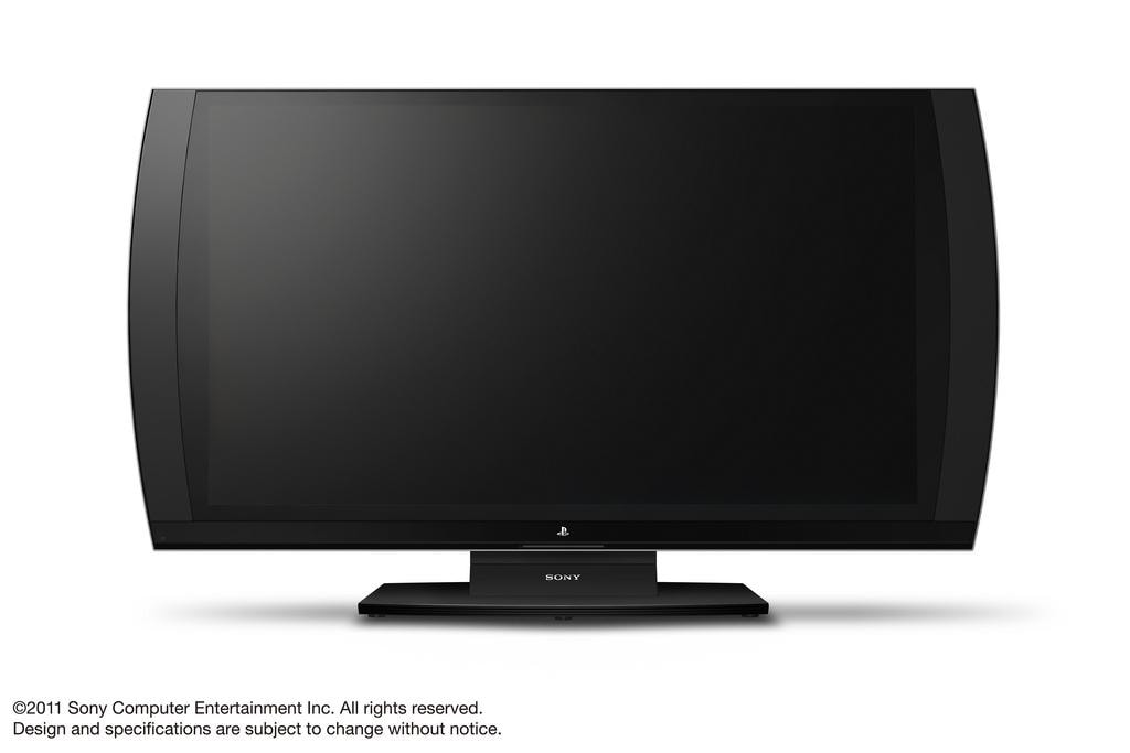 Trójwymiarowy monitor marki Playstation