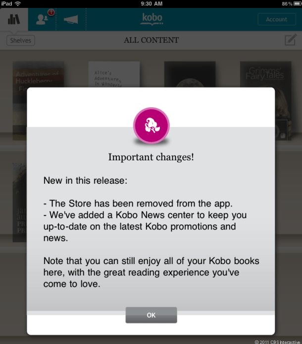 Kindle i inne czytniki e-booków okrojone przez Apple’a