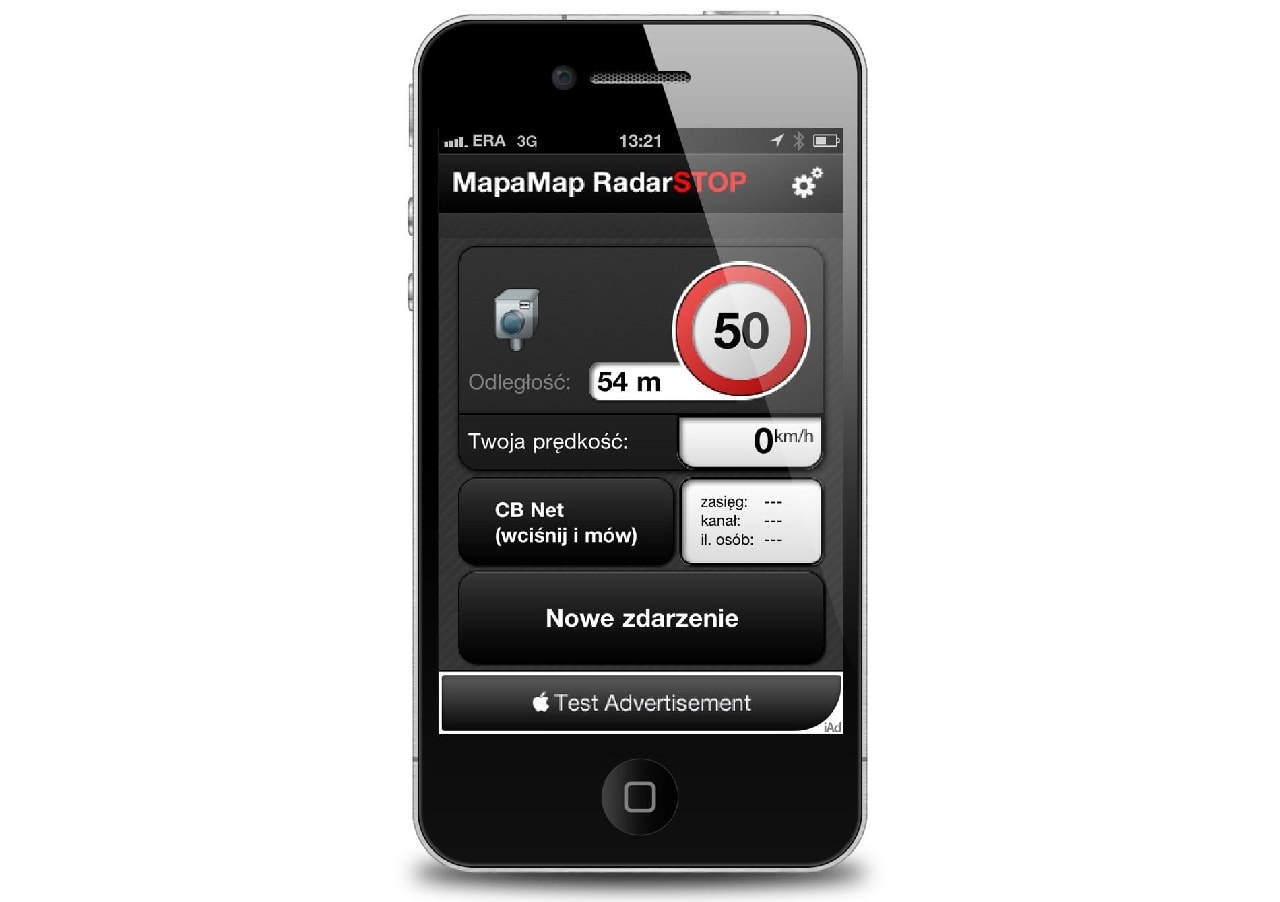 Darmowa aplikacja, ostrzegająca przed fotoradarami!