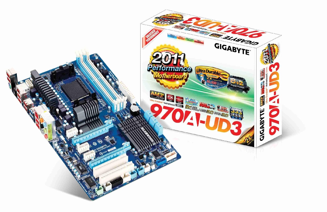 GA-970A-UD3, podobnie jak inne produkty Gigabyte, objęta jest 3-letnią gwarancją