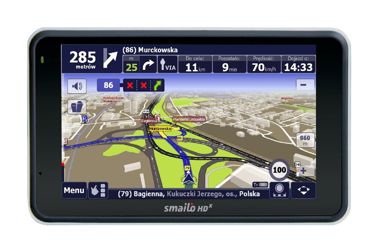 5-calowe Smailo ma w nazwie HD, ale ekran o rozdzielczości tylko 480 x 272 pikseli