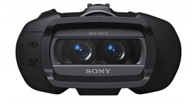 Cyfrowa lornetka Sony nagrywa w Full HD