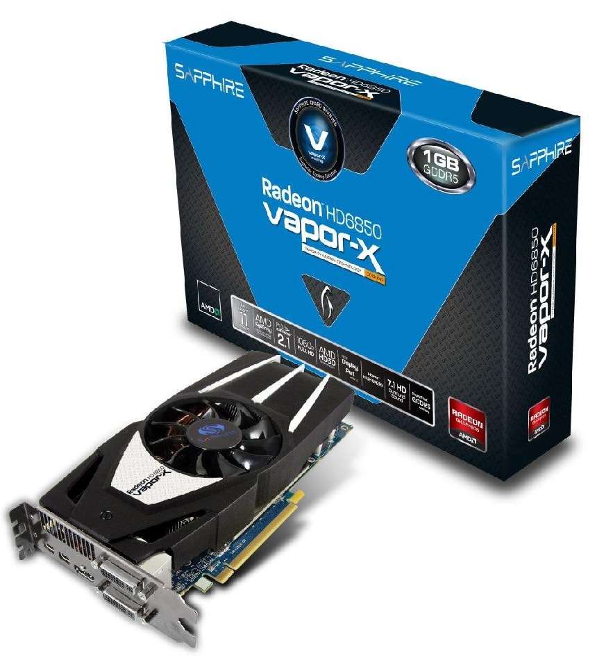 Podkręcony i schłodzony Sapphire HD 6850 Vapor-X z grą DiRT3