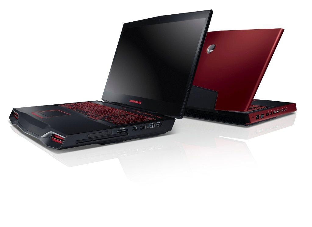 Laptop Alienware z procesorem Core i7 podkręconym do 4 GHz