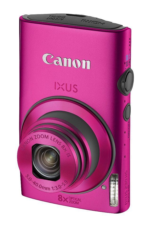Nowy Ixus z 8-krotnym zoomem, filmami HD i ekranem dotykowym