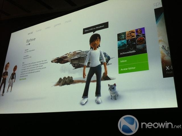Windows 8 w pełni zintegrowany z Xbox LIVE