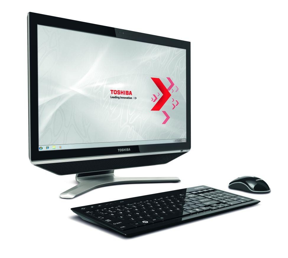 Firma Toshiba przedstawia swój pierwszy All-In-One PC