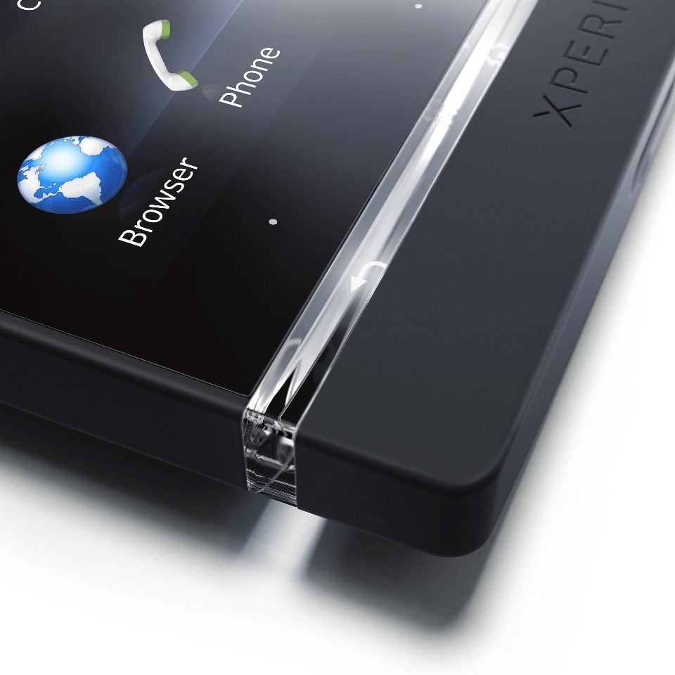 Xperia S nowa filozofia wzornictwa