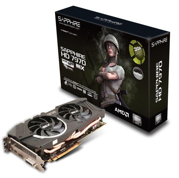 Sapphire HD 7970 OC – 1 rdzeń, 1GHz mocy, 1 Dual-X