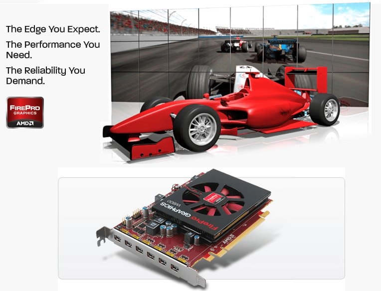 AMD FirePro W600 i obraz w rozdzielczości 4K