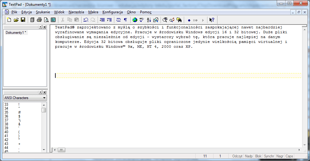 TextPad 6.1