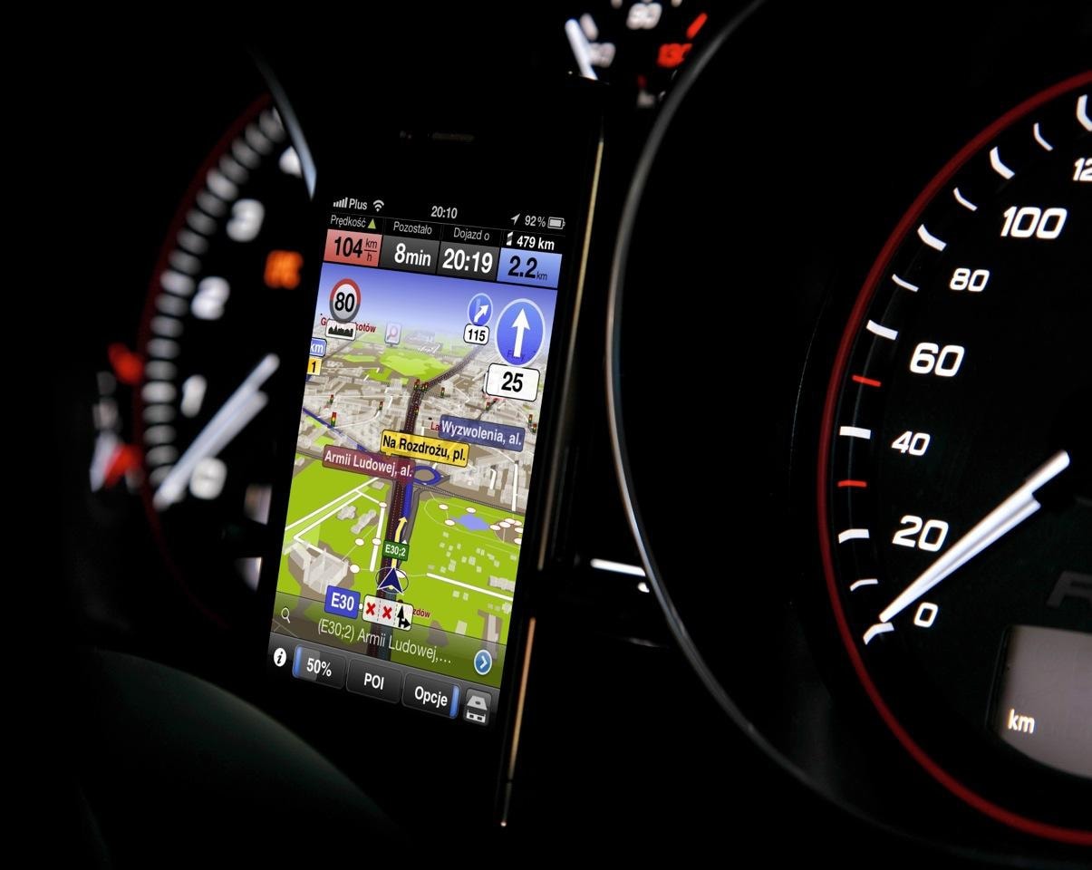 AutoMapa dla iOS dostosowana do systemu iOS 6